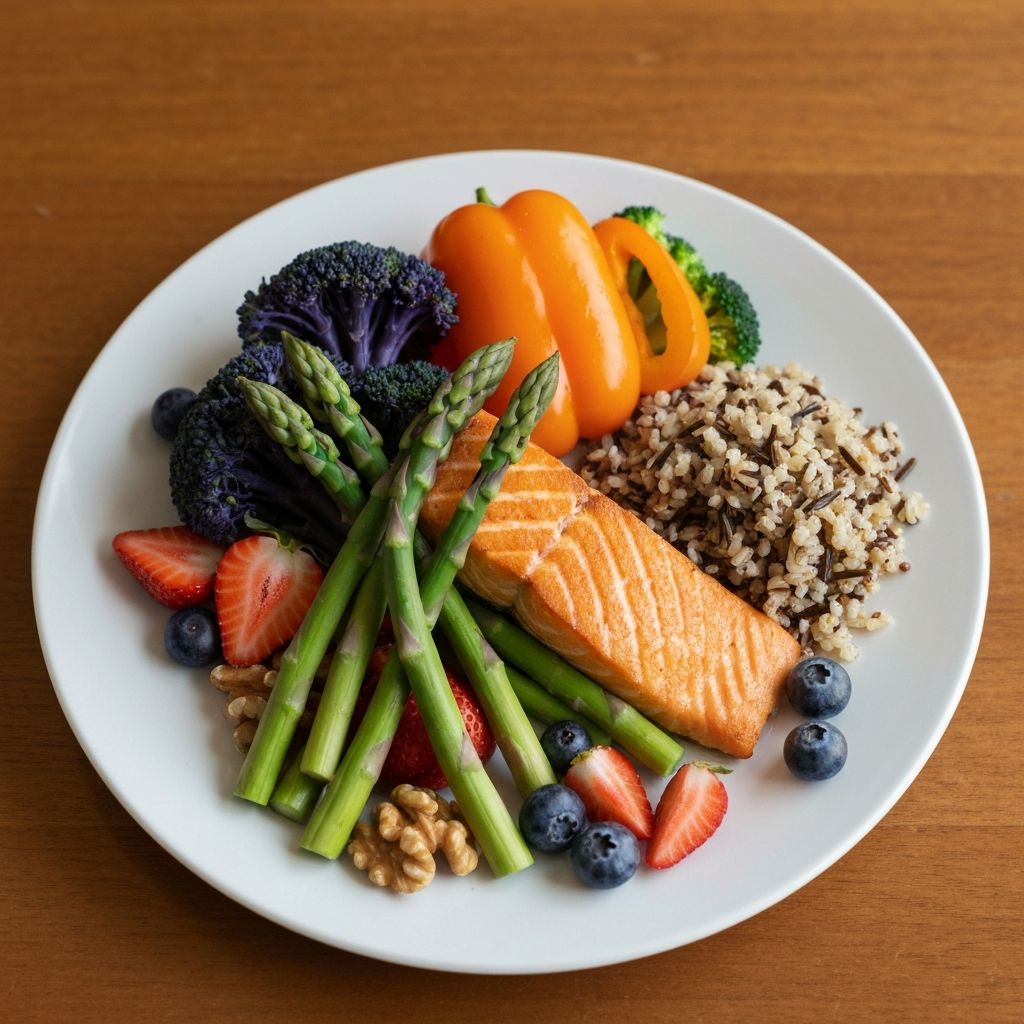 Balanced nutrition and food groups